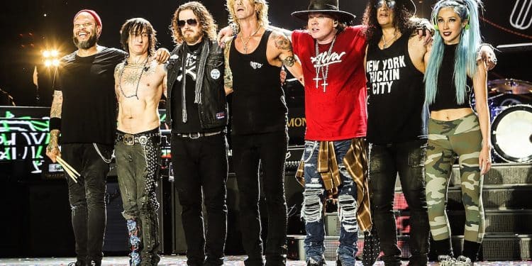 Guns N’ Roses, al lavoro sui nuovi pezzi