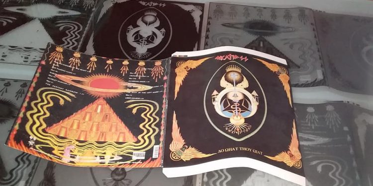Death SS, il corredo grafico “originale” del vinile di Do What Thou Wilt