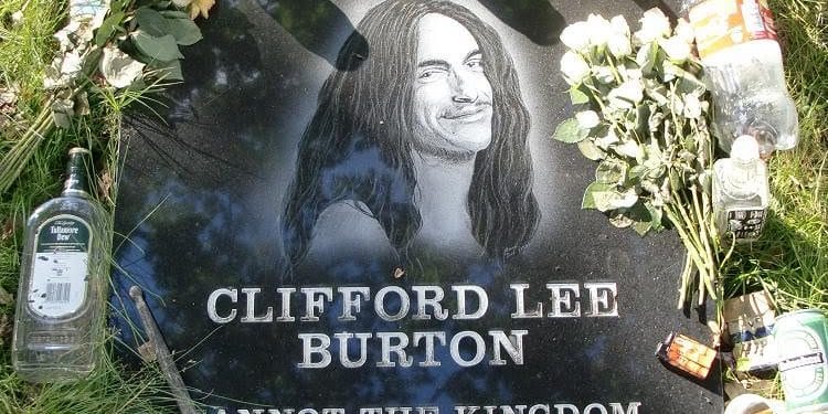 Tombe Rock, lo stile dedicato a Cliff Burton sul luogo dell’incidente