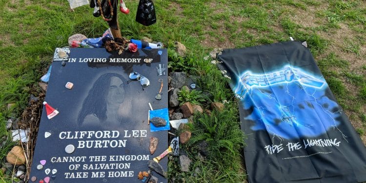 Tombe Rock, lo stile dedicato a Cliff Burton sul luogo dell’incidente