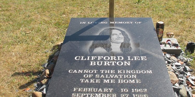 Tombe Rock, lo stile dedicato a Cliff Burton sul luogo dell’incidente