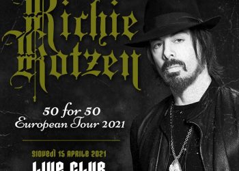Ritchie Kotzen, posticipato il tour europeo al 2021