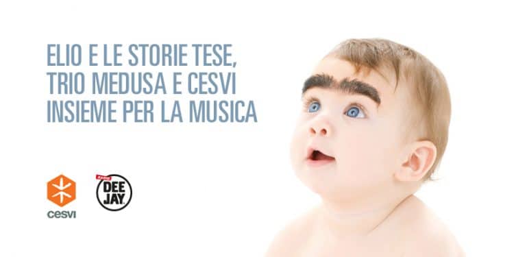 Elio e le Storie Tese, il Trio Medusa e Cesvi insieme per la musica!