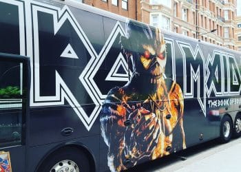 Iron Maiden, disponibile il modellino del tour bus