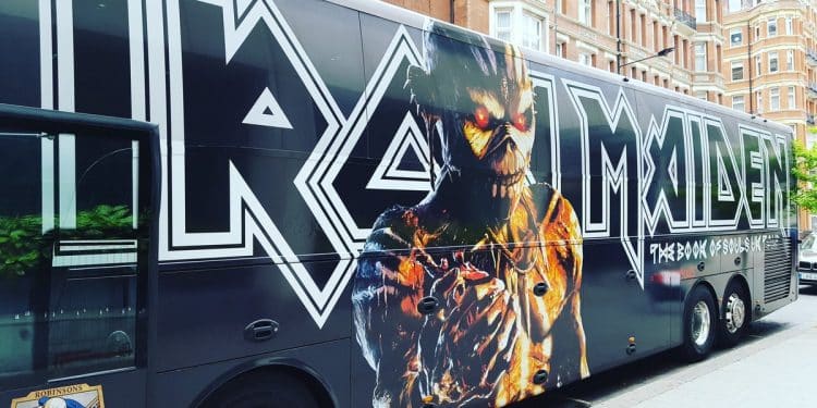 Iron Maiden, disponibile il modellino del tour bus