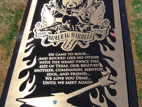 Tombe Rock, le immagini dove sono sepolti Vinnie Paul e Dimebag Darrell