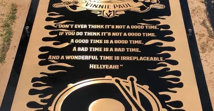 Tombe Rock, le immagini dove sono sepolti Vinnie Paul e Dimebag Darrell