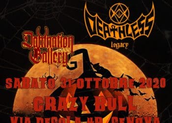 Halloween Terror Night, il 31 Ottobre al Crazy Bull con Deathless Legacy e Damnation Gallery
