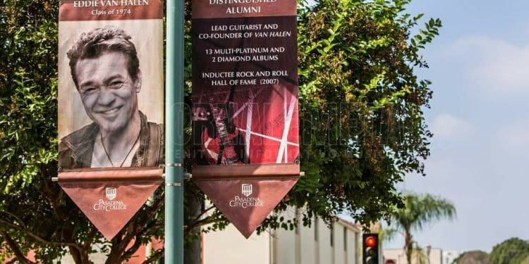 Van Halen, la città di Los Angeles omaggia Eddie Van Halen