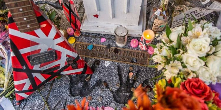 Van Halen, la città di Los Angeles omaggia Eddie Van Halen