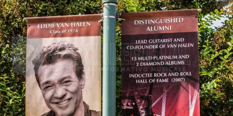 Van Halen, la città di Los Angeles omaggia Eddie Van Halen