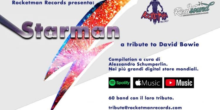 Rocketman records, in uscita la copilation Starman a tribute to David Bowie