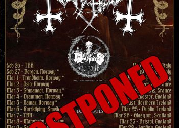 MORTIIS, posticipato il tour europeo con i MAYHEM