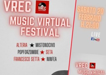Vrec Music Virtual Festival, Sabato 20 febbraio alle 21:00