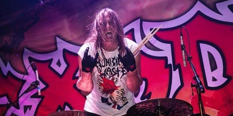 Exodus, il batterista Tom Hunting scopre diagnosi di carcinoma