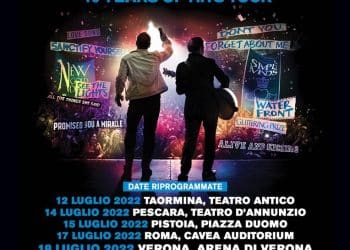 Simple Minds, riprogrammato per l’estate 2022 il “40 Years of Hits Tour”