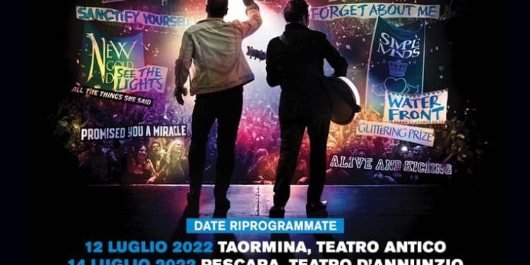 Simple Minds, riprogrammato per l’estate 2022 il “40 Years of Hits Tour”