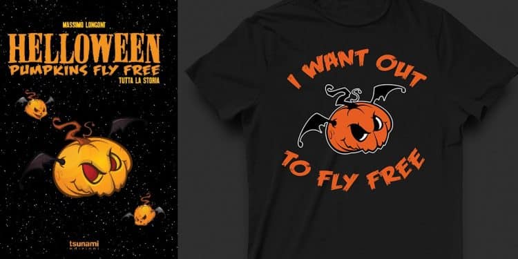 Tsunami Edizione, in uscita HELLOWEEN PUMPKINS FLY FREE di Massimo Longoni