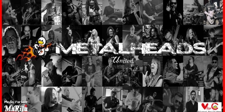 METALHEADS UNITED: membri di WHITE SKULL, DANGER ZONE e altri suonano “Don’t Stop Believin” per beneficenza
