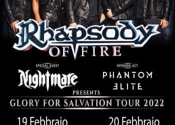 RHAPSODY OF FIRE: due date in Italia nel 2022