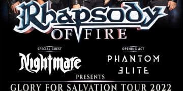 RHAPSODY OF FIRE: due date in Italia nel 2022
