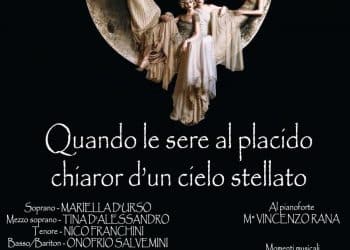 Il concerto lirico a Ceglie Messapica (BR) nella notte di San Lorenzo
