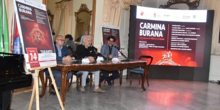 “Carmina Burana” diretti dal Maestro Michele Nitti, in programma martedì 14 settembre