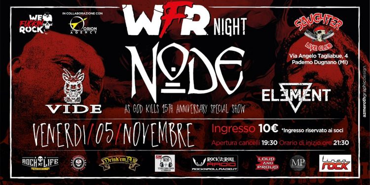NODE, live il 5 novembre a Milano