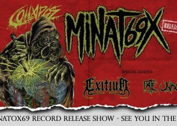 Minatox, il release party del nuovo album “Collapse”