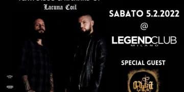 DIEGO&RICHARD OF LACUNA COIL, clinic e storytelling show