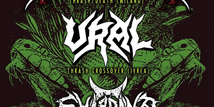 IRREVERENCE, URAL e SHARDANA: una data al Rock Pub Centrale