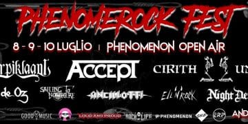 PhenomeRock Fest 2022, l’evento live dell’Estate al Phenomenon Club