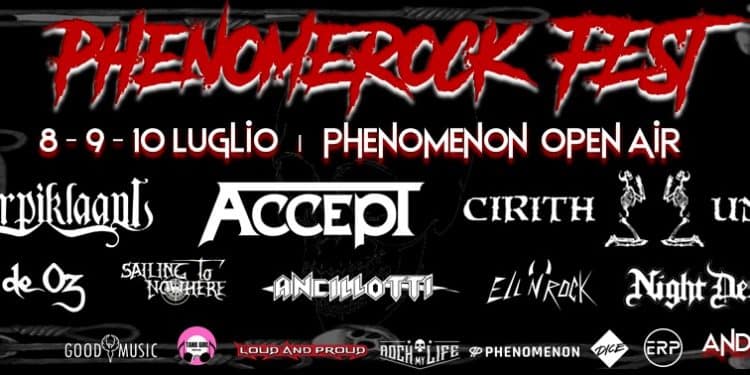 PhenomeRock Fest 2022, l’evento live dell’Estate al Phenomenon Club