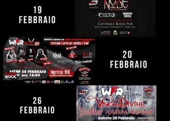 Febbraio all’insegna di tre grandi eventi live per  WFR – Supports The Underground