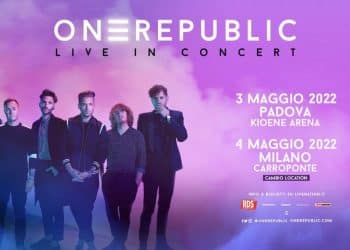 OneRepublic, cambia location la data di Milano