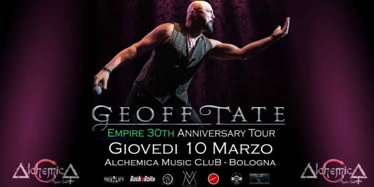 Geoff Tate, dal vivo all’Alchemica Music Club