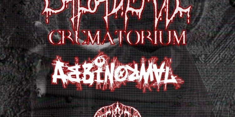 DEATH OVER MILAN: CADAVERIC CREMATORIUM, ABBINORMAL e APOCRYPHAL al Legend di Milano