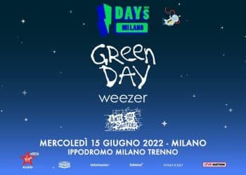 Green Day, si sposta di location lo show di Milano