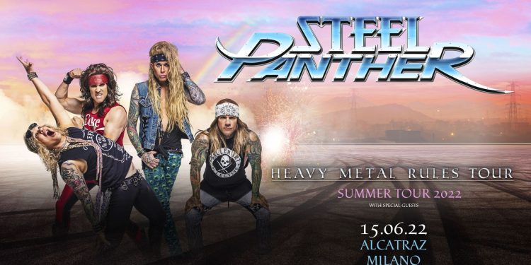 STEEL PANTHER + NIna – 15.06.2022 – ALCATRAZ – MILANO Live Report