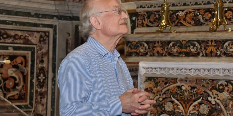 John Rutter, conferenza stampa al Duomo di San Cataldo