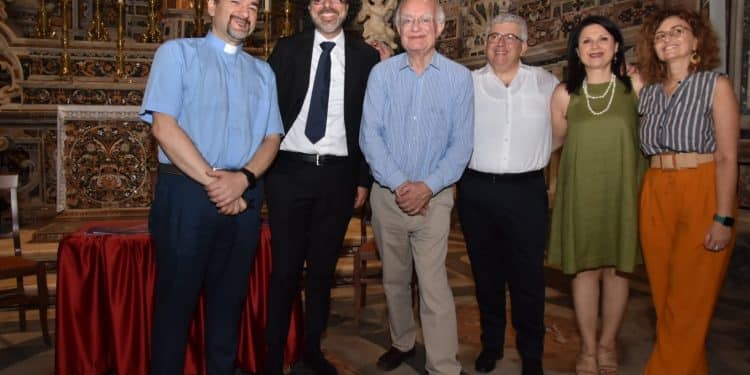 John Rutter, conferenza stampa al Duomo di San Cataldo