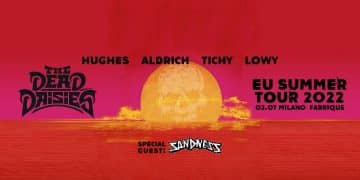 THE DEAD DAISIES + SADNESS – Live Fabrique Milano 02/07/2022 – La fotogallery