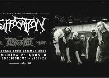 Suffocation: una data in Italia ad Agosto