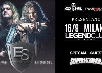 ELLEFSON – SOTO + Superhorror – 16.09.2022 – LEGEND CLUB – MILANO Live Report + Fotogallery