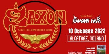 SAXON + Diamond Head – 10.10.2022 – ALCATRAZ – MILANO – Live Report