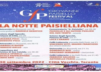 E’ qui la festa: a Taranto vecchia una serata dedicata al “genius loci” Giovanni Paisiello