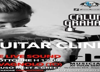 Calum Graham, sabato 22 Ottobre a Cavagnolo