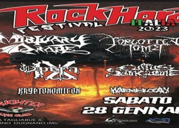 ROCK HARD FESTIVAL ITALIA, la VI° Edizione si terrà sabato 28 gennaio 2023