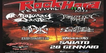 ROCK HARD FESTIVAL ITALIA, la VI° Edizione si terrà sabato 28 gennaio 2023