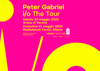 Peter Gabriel torna live in Italia con due concerti evento